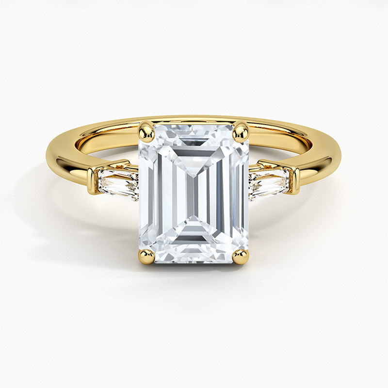 Lab-Grown Diamond Engagement Rings in Solid Gold