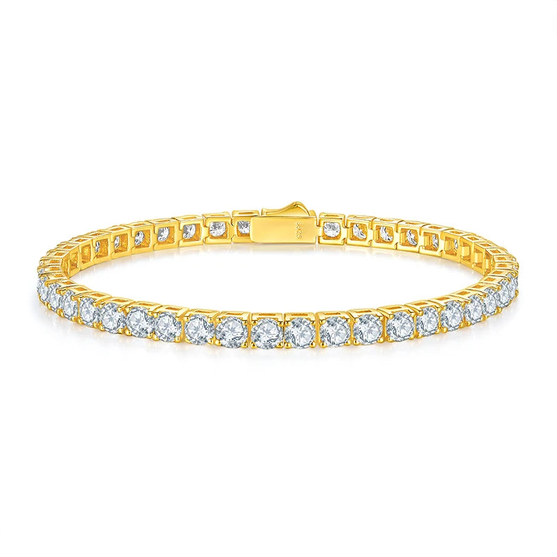 Lab Diamond Tennis Bracelet in 14K Gold (4.00ct tw.)