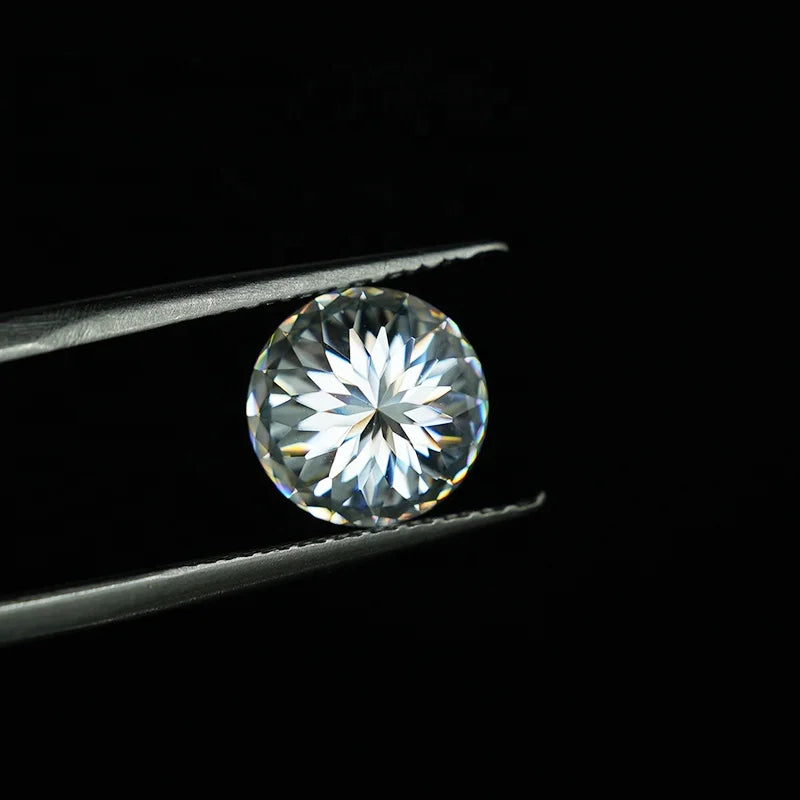 Portuguese Cut White Moissanite Loose Stone - Luther's Diamonds