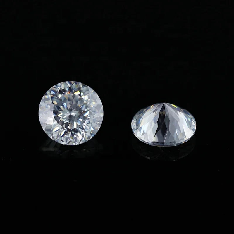 Portuguese Cut White Moissanite Loose Stone - Luther's Diamonds