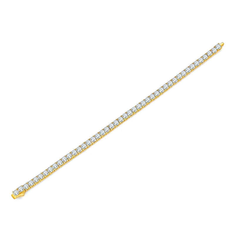 Lab Diamond Tennis Bracelet in 14K Gold (4.00ct tw.)