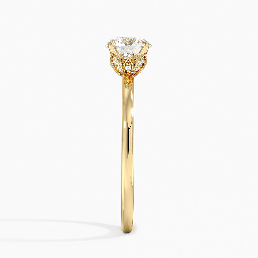 1.00 carat Diamond ETERNITY 10k Yellow Gold Ring