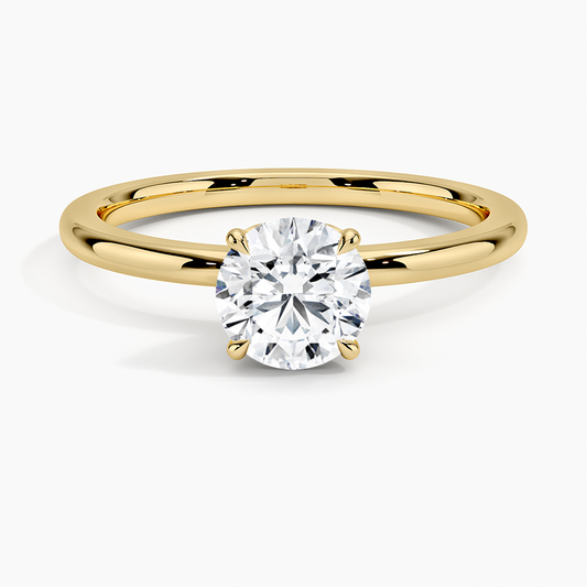 1.00 carat Diamond ETERNITY 10k Yellow Gold Ring