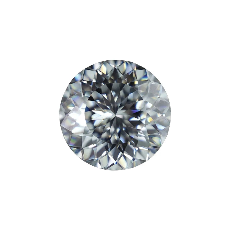 Portuguese Cut White Moissanite Loose Stone - Luther's Diamonds