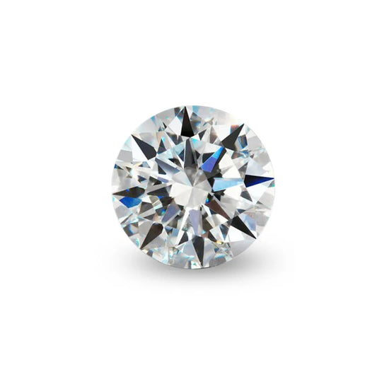 Round White Moissanite Loose Stone - Luther's Diamonds