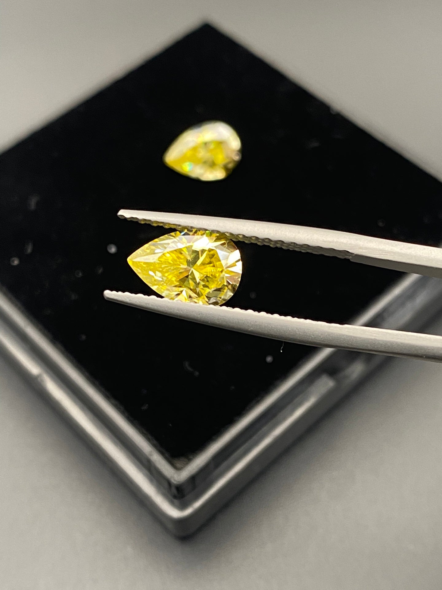 Pear, Oval, Asscher, Marquise, Radiant, Emerald, Princess, Round Yellow Moissanite Loose Stones